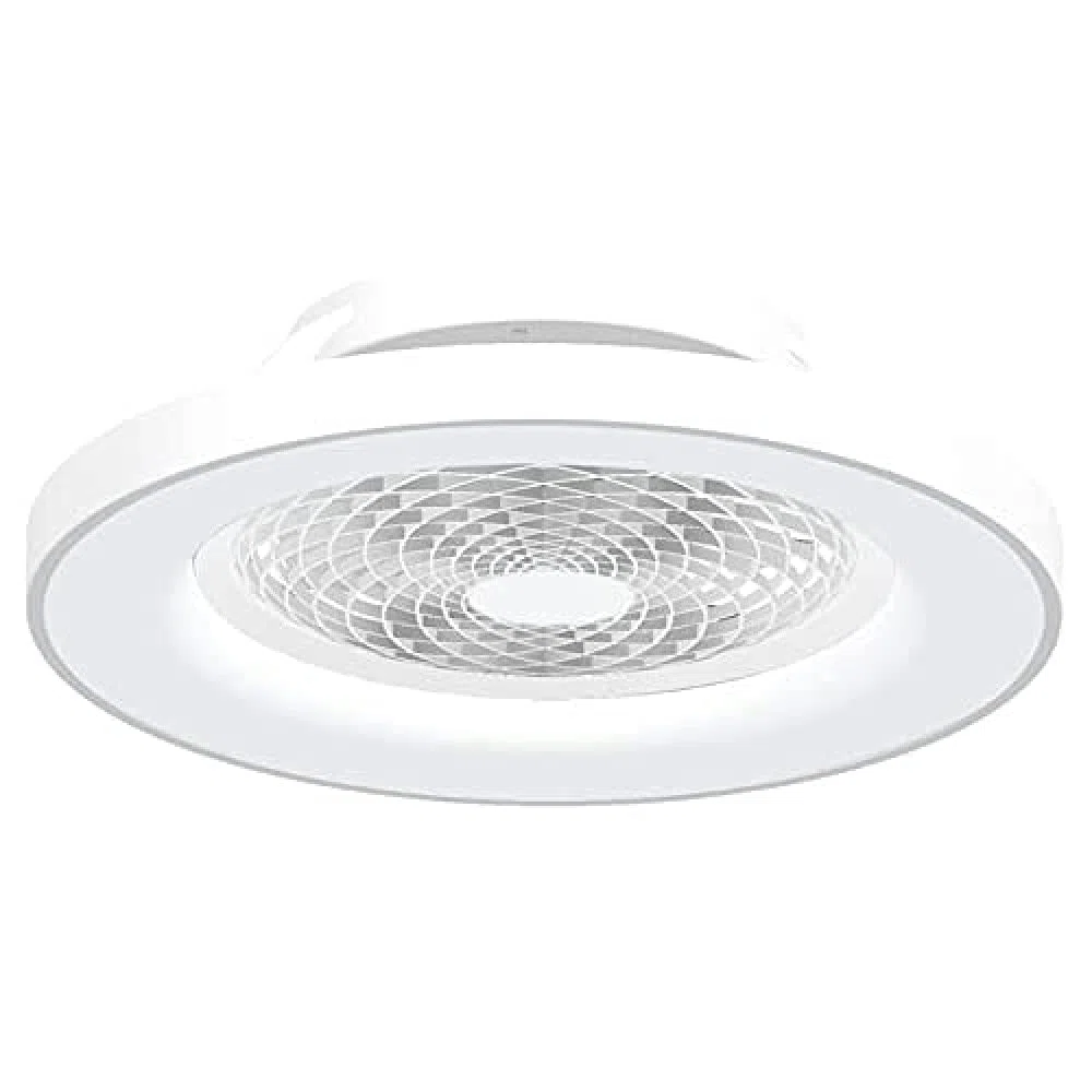 Mantra Tibet LED Ventilatore e Plafone da Soffitto Gestito Da APP Amazon Alexa Google Home By José ignacio Ballester - Bianco