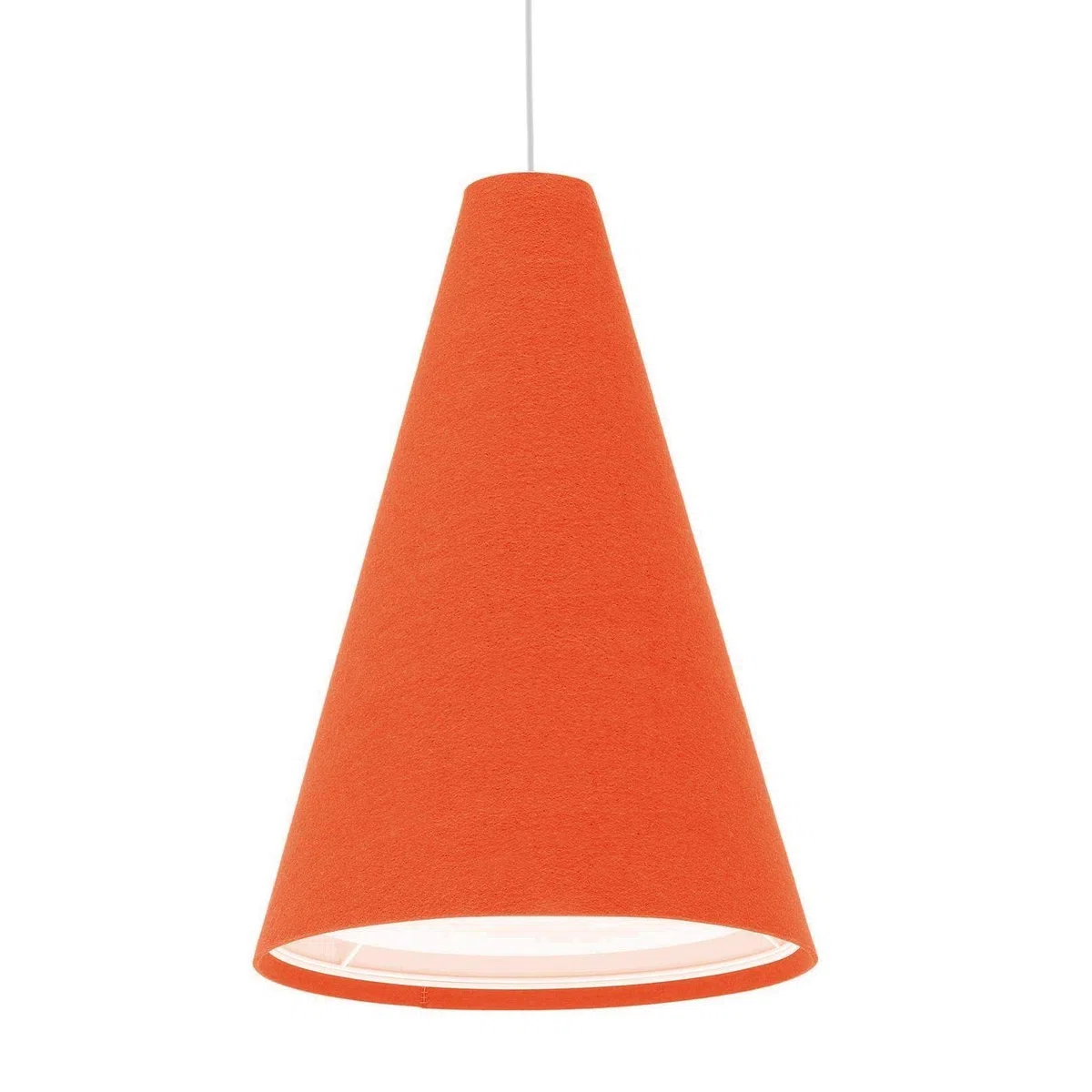 Hey Light L Lampada a sospensione Design mango-orange/exkl. Leuchtmittel