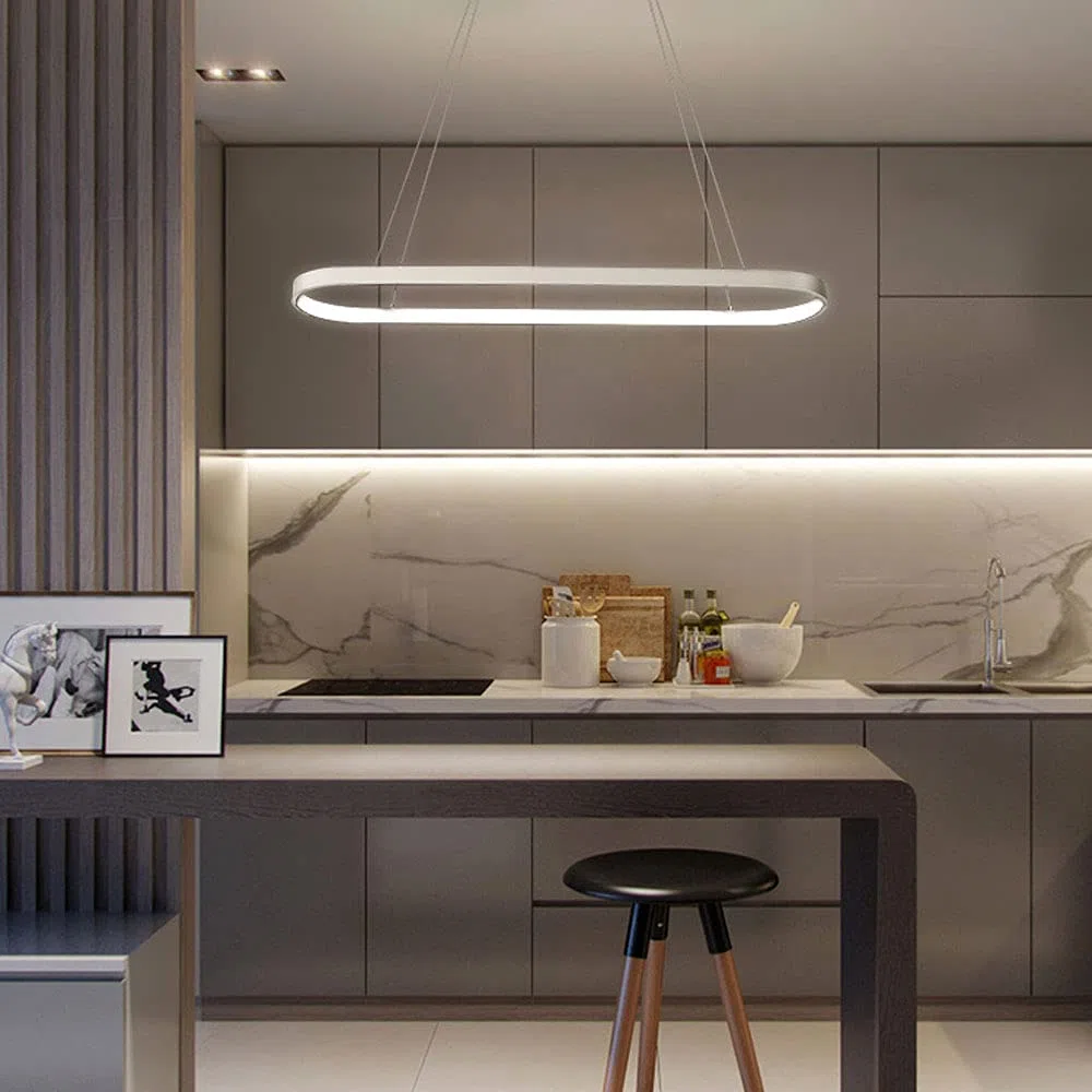 Lámparas de techo colgantes modernas Lámparas LED Lámpara colgante para comedor Lámpara colgante sobre Mesa Iluminación de techo suspendido Accesorios para Sala de estar Cocina Isla