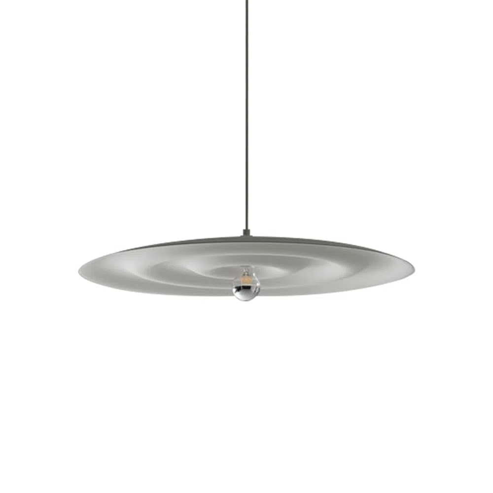 Lampadari nordici moderni minimalisti Frisbee in ferro battuto Lampada a sospensione Design personalizzato Soggiorno creativo Sala da pranzo Bar