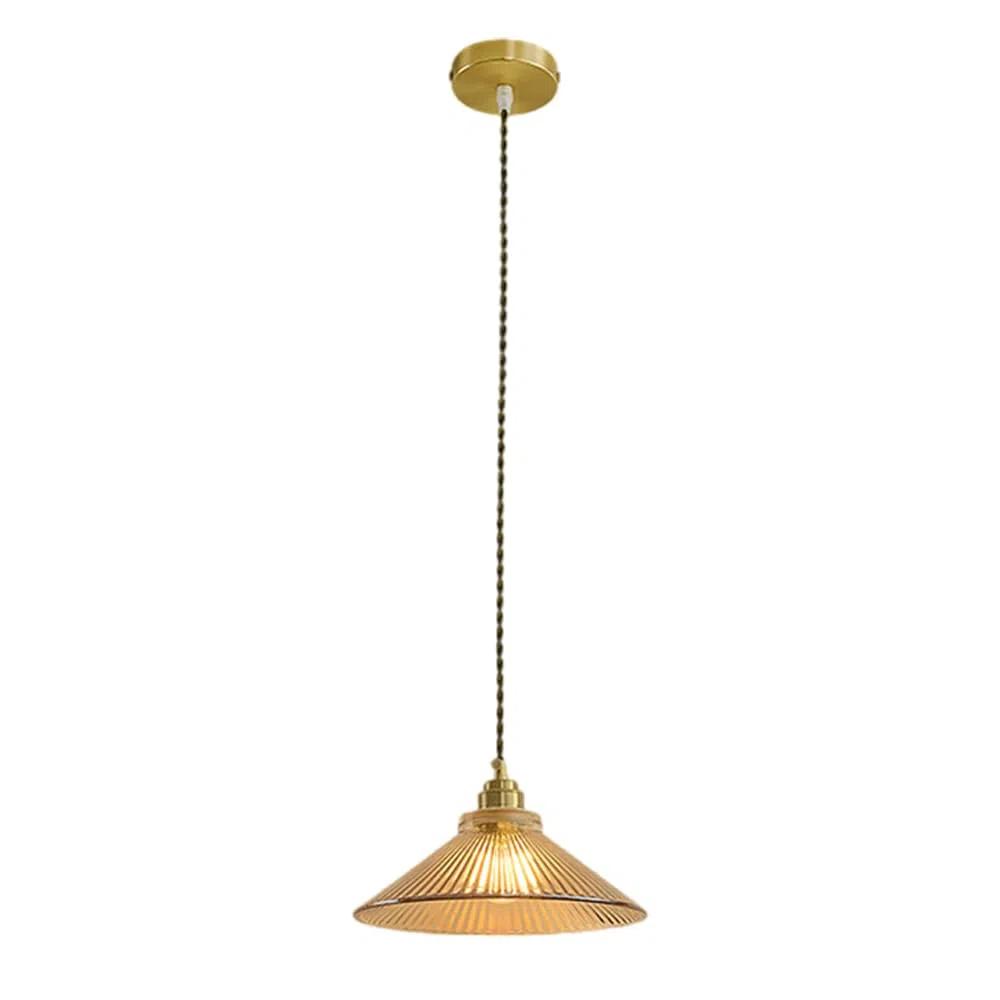 Lámparas de techo colgantes modernas de vidrio ámbar para comedor, Isla de cocina, iluminación de vidrio, pantalla de lámpara colgante para Sala de estar